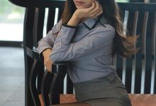 [IESS异思趣向] 2023.08.02 丝享家 1496 美子《楼梯上的春光》[86P-86M]-美图岛