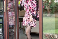 果儿Victoria - 碎花裙情趣黑丝[54P-404MB]-美图岛