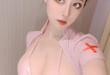 奈汐酱nice 粉色护士 无水印版 [36P+3V-283MB]-美图岛