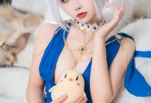 Momoko葵葵&瓜希酱 碧蓝航线赤城&加贺 礼服[46P-435MB]-美图岛