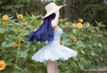 [喵糖映画] VOL.414 花园白裙[37P-402MB]-美图岛