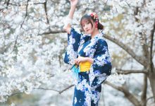 冬马路纱 No.005-樱园浴衣 [9P-133MB]-美图岛