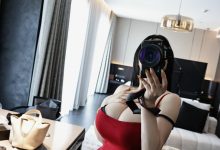 左公子666 - 红色包臀 [10P+7V-402MB]-美图岛