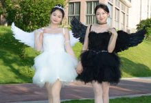 初夏女神 NO.222 双双、环环 黑白天使[140P+1V／6.10GB]-美图岛