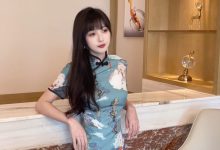 林星阑性感旗袍拍摄花絮 [82P+2V-1.52G]-美图岛