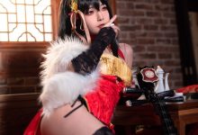 yuuhui玉汇碧蓝航线 大凤旗袍[23P-148M]-美图岛