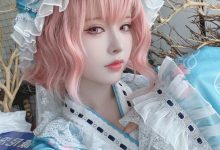 花柒Hana 八云紫+西行寺幽幽子 (&肃雨雨雨) [16P-113MB]-美图岛