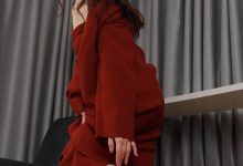 [IESS异思趣向] 2025.01.27 丝享家 1961 小婕《红色针织裙（上）》[88P-77.2M]-美图岛