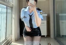 不可爱羚-定制-黑丝白丝女警[48P+8V-1.14G]-美图岛