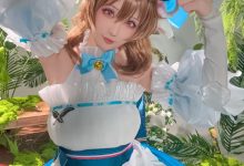 星之迟迟 –  2025年5月计划A 明日方舟 艾雅法拉 [34P-231MB]-美图岛