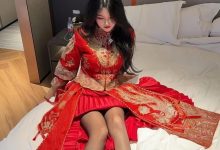 微密圈辰妈吖_新娘秀禾服 [8P+2V-128MB]-美图岛