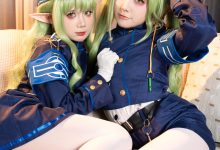 PoppaChan – Blue archive - nozomi & hikari[51P+11V-931.2M]-美图岛