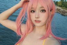 七七娜娜子 –  穗香泳衣[31P+4V-667.8M]-美图岛