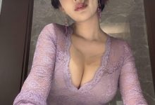 微密圈-钟意依阳[紫色旗袍[18P-180MB]-美图岛