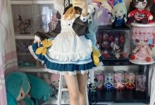 白栎Shirly-崩坏·星穹铁道-流萤女仆[66P+8V-1.06G]-美图岛