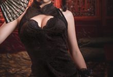 面饼仙儿-魔女旗袍[33P-322MB]-美图岛