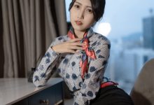 不呆猫 –  东航空姐制服[66P+1V-1.6G]-美图岛